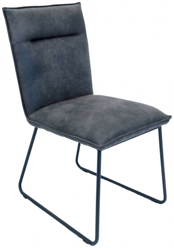 Telford Industrial Fabric Dining Chair 