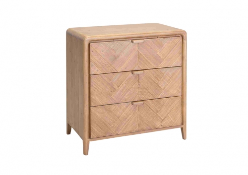 Howsham Reclaimed 3 Drawer Chest
