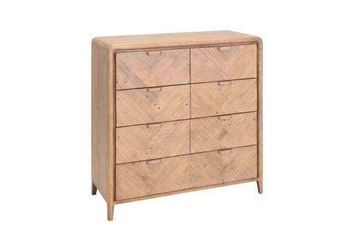 Howsham Reclaimed 8 Drawer Chest