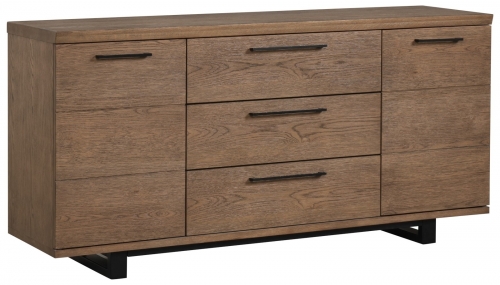 Hamden Industrial 2 Door 3 Drawer Sideboard