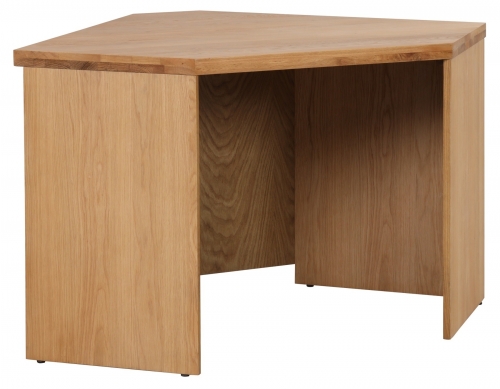 Telford Industrial Oak Corner Desk