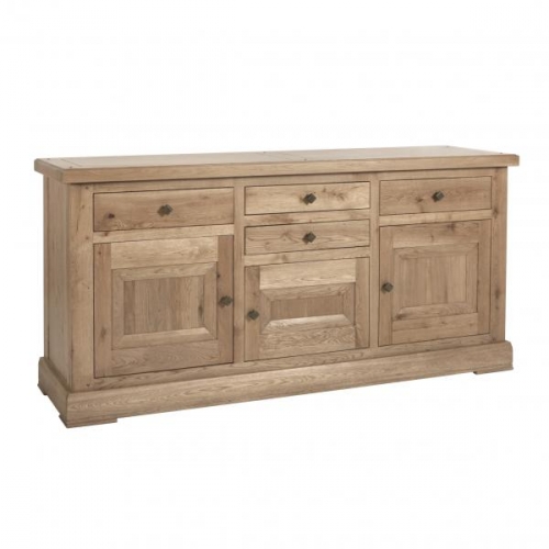 Harewood Solid Oak Sideboard - Grey 