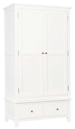 Hereford White Gents Wardrobe