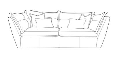 Jasper Mix 3 Seat Sofa