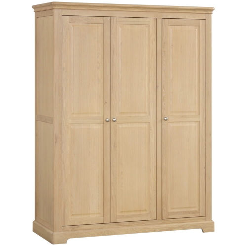 Middleton Oak Triple Wardrobe