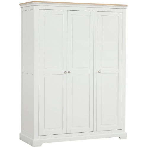 Middleton Painted Triple Wardrobe