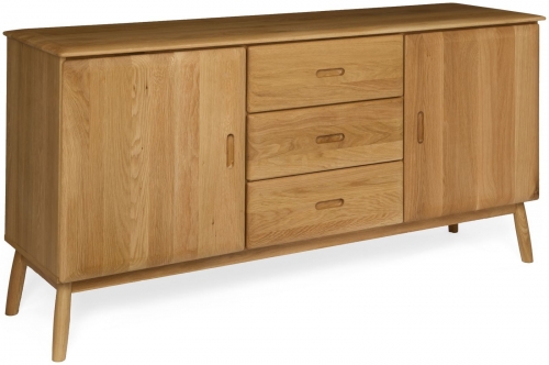 Stockholm Oak Large Sideboard