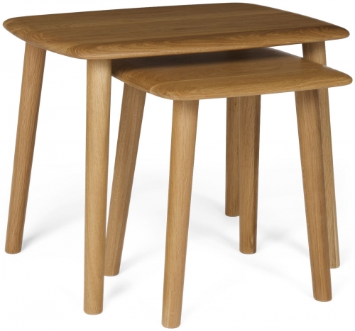 Stockholm Oak Nest of Tables