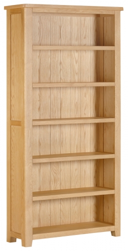 Scawton Oak Large Bookcase