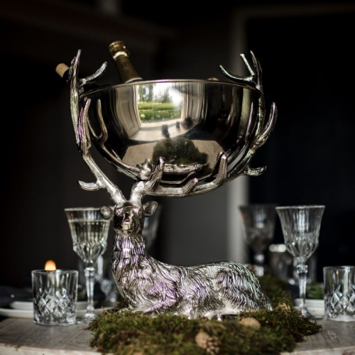 Resting Stag Punch Bowl- Large